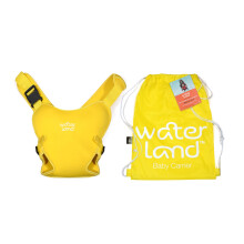WaterLand Baby Carrier Innovative Carrier Seat for Water and Land Yellow - Waterproof Chest Strap for Toddlers with Adjustable Straps, Lightweight Ca