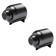 Mini Camera -1080P WiFi Hidden Wireless Secret Magneti Mini Baby Spy Home Security Micro Small Surveillance with Motion Detection App Control (2PCS)