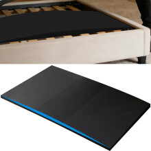 Cnwinu Sagging Mattress Support Fix Sinking Beds,150605cm High Density Foam Pad,Black Trapezoidal Under Mattress Support,Cuttable Bed Sofa Support