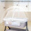 Foldable Baby Cot Mosquito Net, Breathable Mesh Insect Barrier 5