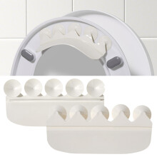 Ihaapsi Toilet Splash Guard, 5 Suction Cups & Centre Rib, Potty Training