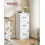 VASAGLE VASAGLE File Cabinet, Printer Stand, with 3 Lockable Drawers 2