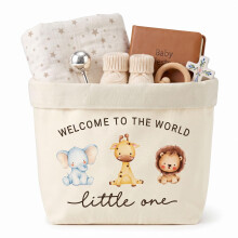 Empty Newborn Baby Hamper Gift Basket Boys Girls Baby Shower Gifts Bag