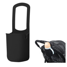 Silicone Drink Holder for Stroller, Buggy Cup Holder, Universal Cup Holder, Suitable for Baby Carriages, Wheelchair, Walker, Scooter, Bikes 1 Pack (B