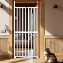ZIKEBTUY 180cm Tall no drilling Pet Gate for 194-240cm Tall Doorways (L)