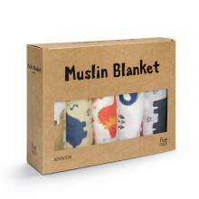 Dinka! Baby Muslin Cloths- 70% Bamboo & 30% Cotton Muslin Blanket for Delicate Skin- Breathable Muslin Squares for Feeding, Cleaning & Daily Care- Li