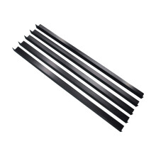 H-Smart Black PVC Angle Trim 10mm x 10mm x 1m | Smooth Corner Protector for DIY, Home & Commercial Use (5)