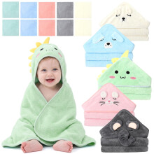GSrenyu 5 Pcs Hooded Baby Towels 80 x 80 cm