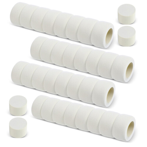 LIQWEI 4 Pcs Soft High Resilience Sponge Door Handle Protective Covers