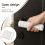 LIQWEI 4 Pcs Soft High Resilience Sponge Door Handle Protective Covers 4