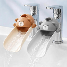 Skyroku Faucet Extension for Toddlers, Sink Extension with Temperature Sensitive for Children Hand Wash Basin Tap Extension, Suitable for Sink Kitche