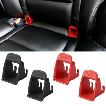 4PCS Isofix Adapter,Car Child Seat ISOFIX Locater Guide,Non-Slip Child Car Seat Mounting Bracket,Isofix Insertion Aid,Car Seat Isofix Guide Groove Un