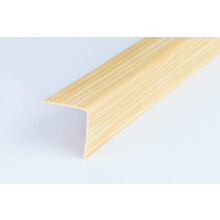 Wood Effect Plastic PVC Corner 1M Angle Trim Wall Corner Guard Edge Protector TMW Profiles (20mm x 20mm x 1M, Pine)