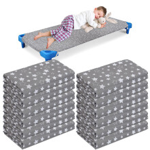 12 Pack Nursery Cot Sheets, 130 x 60 cm Standard Size Kids Nap Sheets