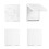 KineticKraft 4 Pieces Light Switch Guard,Waterproof Socket Cover Box 1