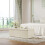 (110x38x38cm) Linen Storage Ottoman Folding Foot Rest Stool 8