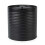 Russell Hobbs Russell Hobbs Bread Bin Ribbed Large Kitchen Canister Countertop Storage Black 1