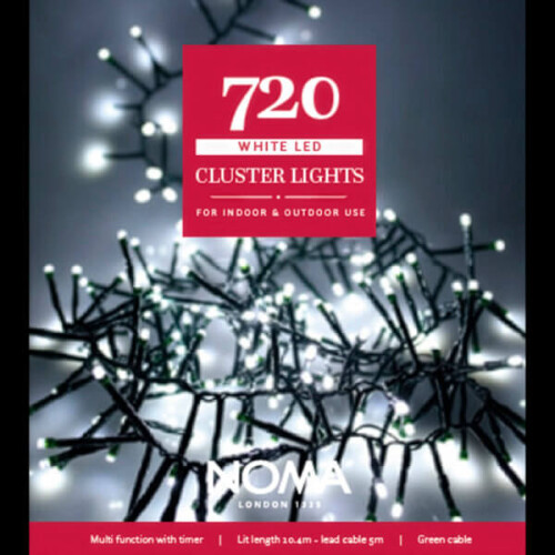 Noma 720 LED White Multifunction Cluster Lights