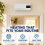 MYLEK Overdoor Heater 24/7 Timer 2KW   Remote Control 5
