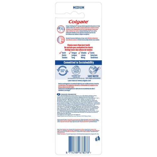Colgate Colgate Max White Medium Manual Toothbrush 3pk 1