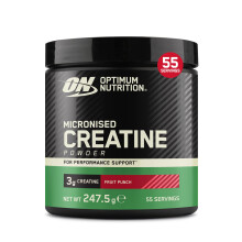 Optimum Nutrition Micronised Creatine Monohydrate Powder, 247.5g