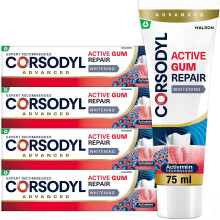 CORSODYL Active Gum Repair WHITENING 4 x 75 ml