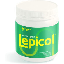Lepicol Original 3in1 Formulation – Contains Psyllium Husk, Inulin and 5 Strains of Live Bacteria – 180g Powder