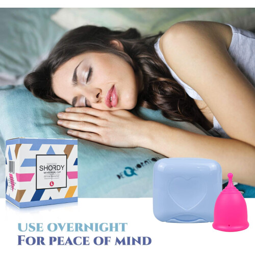 SHORDY Menstrual Cup - Small Period Cup for Light Flow 1