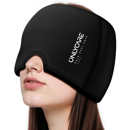 ONLYCARE Migraine Relief Cap, Upgraded Odorless Headache Relief Cap