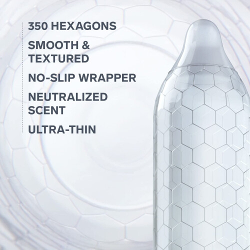 LELO LELO HEX Respect XL - Extra Large Condoms, Increased Strength, 36 Pack 1