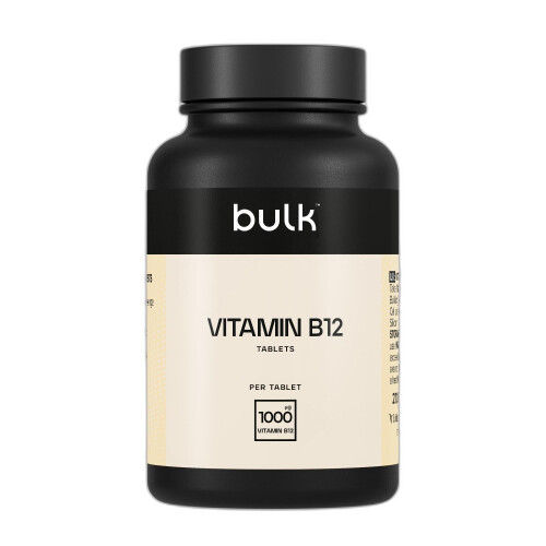 Bulk Vitamin B12 Tablets, 1000 mcg, Pack of 60