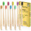 Bamboo Toothbrushes Medium Bristles 10 Pack BPA-Free 1