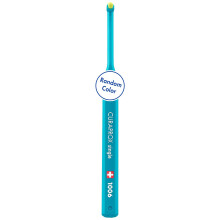 Curaprox CS 1006 Single Toothbrush – Targeted Cleaning for Gumline and Braces | Random Color | for Sensitive Teeth and Implants | Designed in Switze