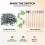 Bamboo Toothbrushes Medium Bristles 10 Pack BPA-Free 3