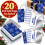 Christmas Wrapping Paper 4 Rolls 4M with 20 Tags 4