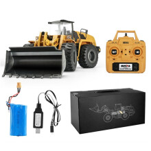1/14 RC Bulldozer Metal 22 Channel Remote Control Heavy RTR Construction Vehicle