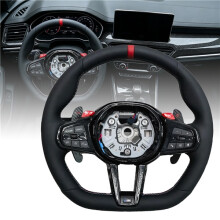 For BMW G Series G02 G20 G21 G28 G30 G31 G38 Custom Flat Bottom Steering Wheel