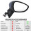 Right Side Power Fold Heated Wing Mirror w/LED for Ford B-max 2012-2018 3