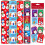 Kids Christmas Wrapping Paper 4 Rolls 4M with Tags 1