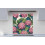 Printed Glass Kitchen Splashback - Vintage Hydrangea Flower 700x700mm 5