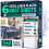 6-Pack Clear Plastic Dust Sheets for Painting & Decorating,12ft x 9ft Each 1