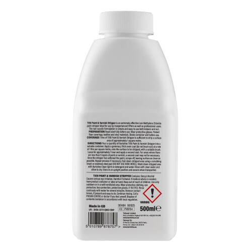 Bartoline TX10 Paint and Varnish Stripper 500ml 1