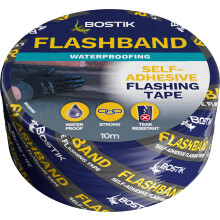 Bostik Flashband Self Adhesive Flashing Tape for Roofs Grey -50mm x 10m