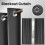 (46" x 54") Ring Top Curtains Thermal Blackout Grey Drapes UK 3