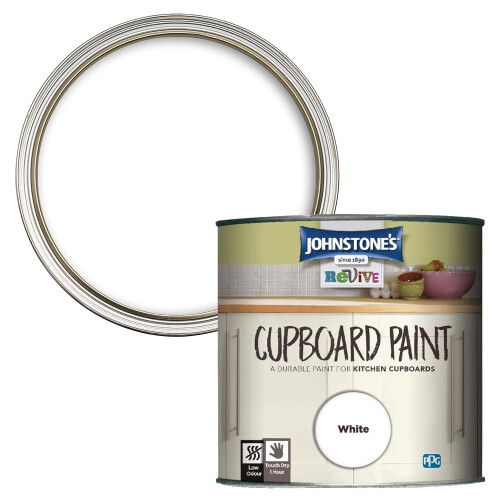 Johnstone's Johnstone's - Upcycling Cupboard Paint - White - 750ml