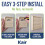 Kair Beige Ø125mm Gravity Wall Vent Grille with Backdraught Shutters 4