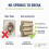Kair Beige Ø125mm Gravity Wall Vent Grille with Backdraught Shutters 5