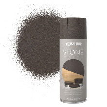 Rust-Oleum 400ml Stone Spray Paint Aerosol - Mineral Brown