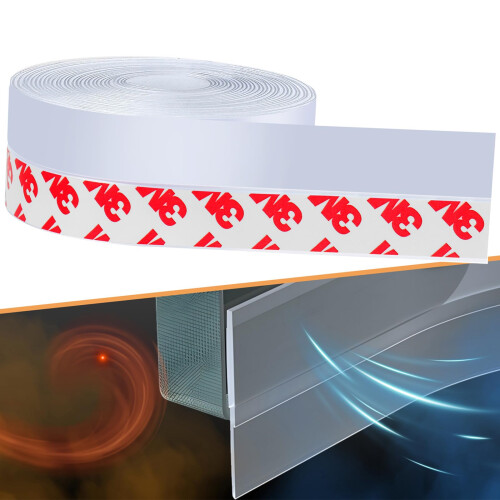 Draft Excluder for Doors, Door Seal Strip for Blocking Drafts, Dust, Bugs