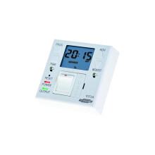 Timeguard FST24 24 Hour Digital Fused Spur Timer with Boost, 13A 3kW, Battery Backup, White